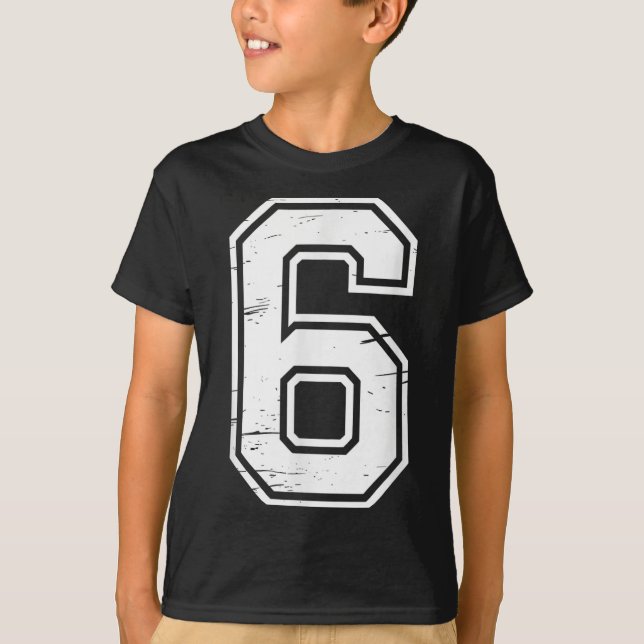 T-shirt 7 Number 67 Six Seven Meme  (Devant)