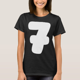 T-shirt 7 Numéro Six Sept 67 Génération Alpha Argot T Drôl