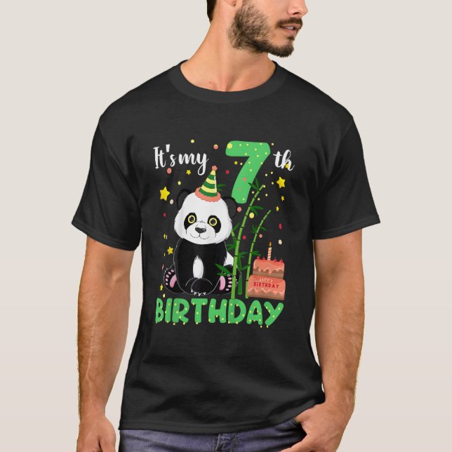 T-shirt 7 Panda 7Th Panda (Devant)