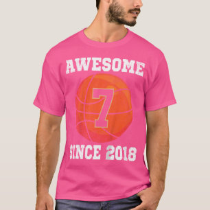 T-shirt 7E Anniversaire Basketball Lover 7 Ans Sports