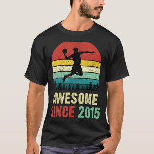 T-shirt 7e anniversaire Basketball stupéfiant depuis 2015