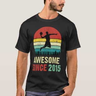 T-shirt 7e anniversaire Basketball stupéfiant depuis 2015