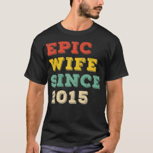 T-shirt 7e anniversaire de mariage pour son épouse épique 