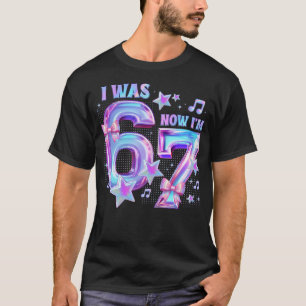 T-shirt 7e anniversaire J'avais 6 ans maintenant j'ai 7 an