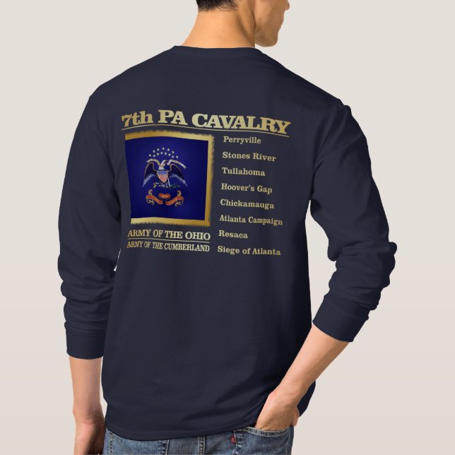 T-shirt 7e cavalerie PA (BH) (Dos)