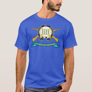 T-shirt 7e régiment d'infanterie w Br Ribbon X