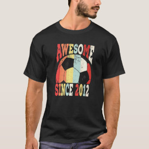 T-shirt 7ème anniversaire vintage Soccer stupéfiant depuis
