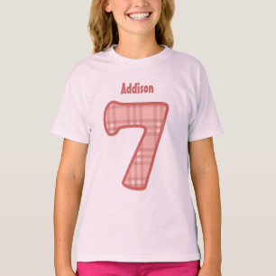 T-shirt 7ème Coutume de sept ans V05 de PLAID ROSE