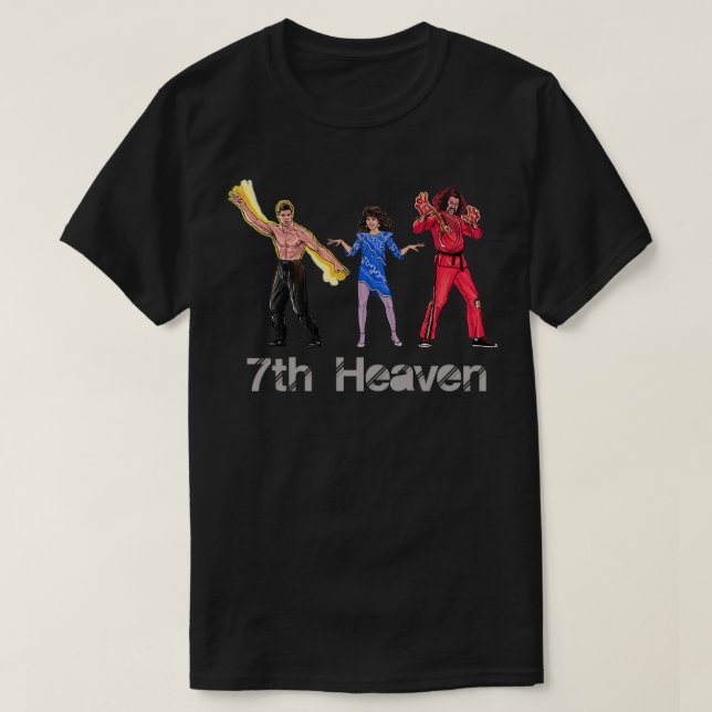 T-shirt 7th Heaven Trio 1985 (Design devant)