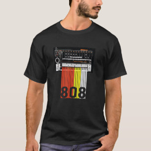 T-shirt 808 Bateaux de musique de batterie