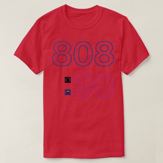 T-shirt 808 State  (Design devant)