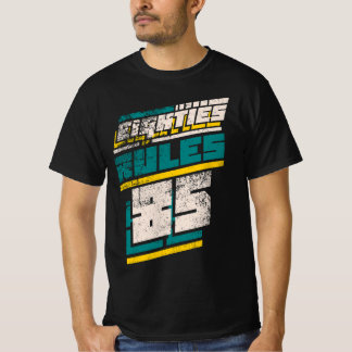 T-shirt 80 ans en difficulté 80 design sports