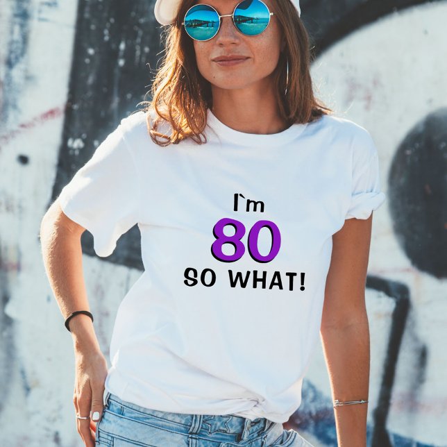 T-shirt 80 donc ce drôle Inspirationnel 80e anniversaire (Créateur téléchargé)