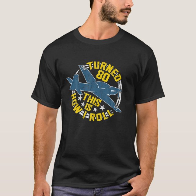 T-shirt 80E Anniversaire (Devant)