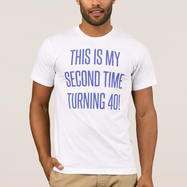 T-shirt 80e anniversaire Gag cadeau (Devant)
