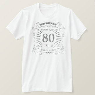 T-shirt 80e anniversaire Gag cadeau