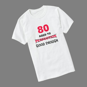 T-shirt 80e anniversaire Idées cadeaux pour hommes T chemi