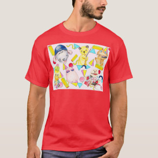 T-shirt 80s 90s Marionnettes Roland Rat