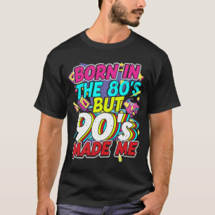 T-shirt 80s 90s tenue de soirée thème costume de fête pour