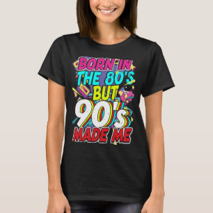 T-shirt 80s 90s tenue de soirée thème costume de fête pour