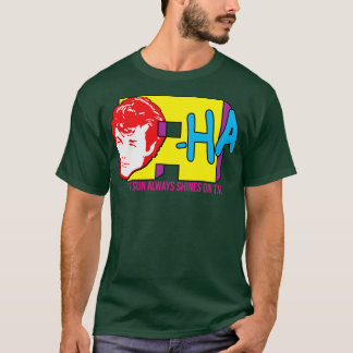 T-shirt 80s AHa TV FanArt Design vintage