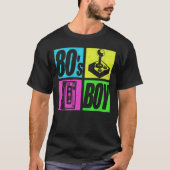 T-shirt 80s Boy 1980s Mode 80 Theme Party 80s (Devant)