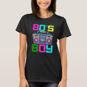 T-shirt 80s Boy Classic Costume Musique Né En 1990