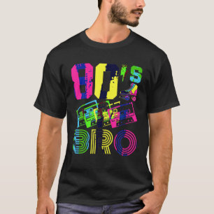 T-shirt 80s Bro 1980s Fashion Theme Party Cassette Ei