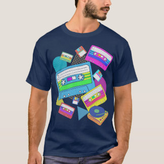 T-shirt 80s Cassette