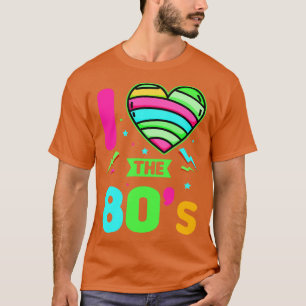 T-shirt 80s Costume rétro Costume de soirée Costume 90s Fê