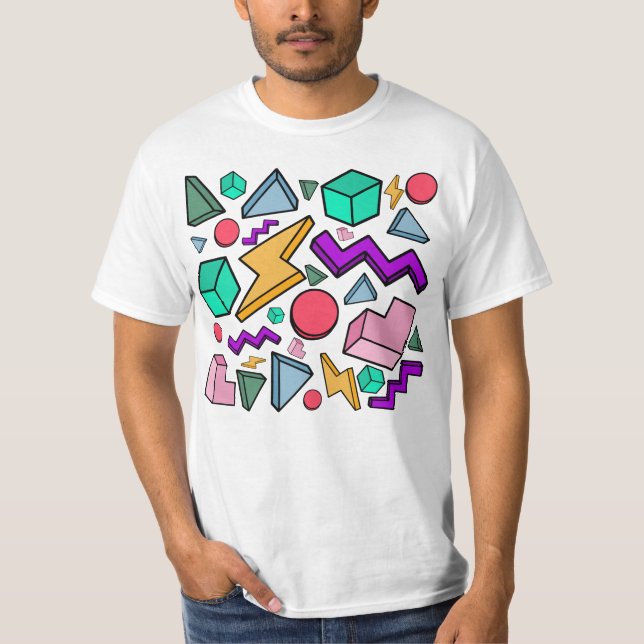 T-shirt 80s esthétique Vintage rétro (Devant)