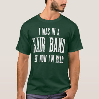 T-shirt 80s Hair Band Older Bald Men Heavy Metal Music Lov