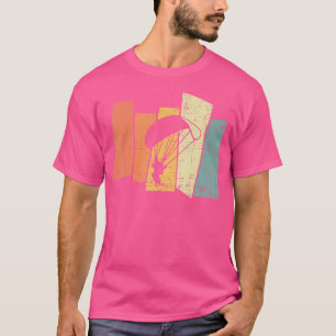 T-shirt 80S Parapente Silhouette Parapente Skydiving