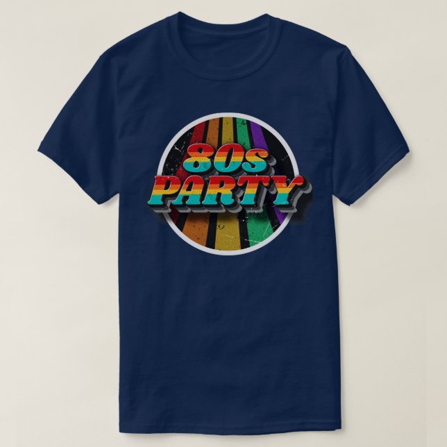T-shirt 80s Party2 (Design devant)