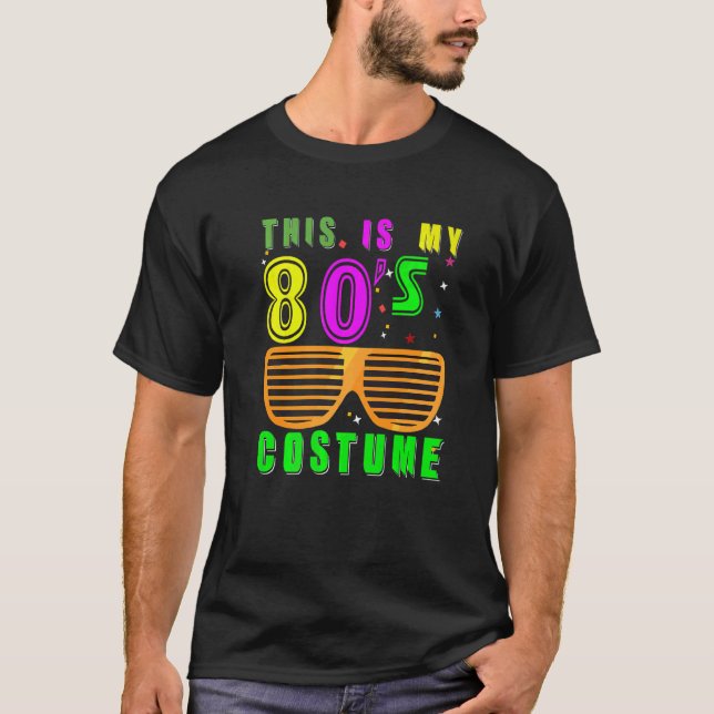 T-shirt 80's Retro Fashion Throwback Culture 1980 Disco Mu (Devant)
