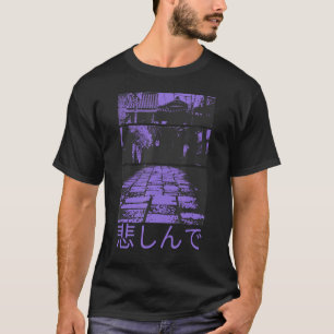 T-shirt 80s Retro Lofi Tokyo Rue-vêtements japonais Vaporw
