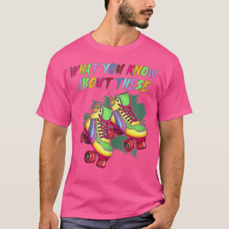 T-shirt 80S Roller Skates Roller Skating Disco Skates