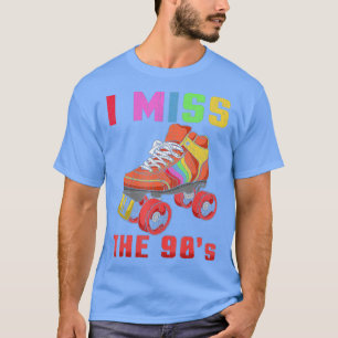 T-shirt 80s Rollerskates T Chemise Roller Vintage Patinage
