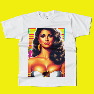 T-shirt 80's Summer Girl