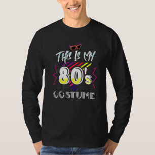 T-shirt 80s tenue femmes hommes C'est ma fête de costume d