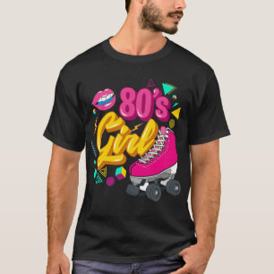 T-shirt 80s thème de la fête costume de soirée vintage rét