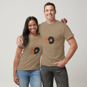T-shirt 80s Vinyl
