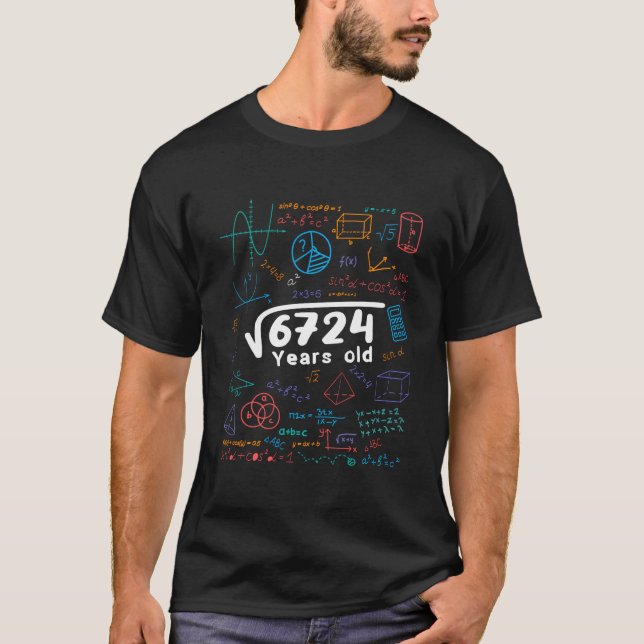 T-shirt 82 Ans Hommes Femmes 82E Anniversaire Cadeau Carré (Devant)