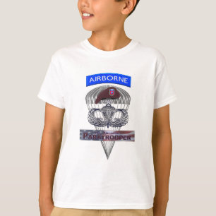T-shirt 82e chasseur principal aéroporté avec drapeau amér