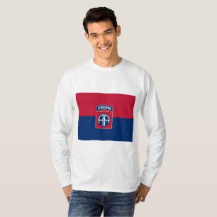 T-shirt 82e division aérienne Flag Military Vétéran