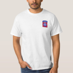 T-shirt 82e division aéroportée Anciens combattants 