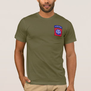 T-shirt 82e division aéroportée de l'ABN Fort Bragg Vets P