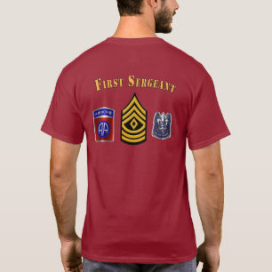 T-shirt 82e division aéroportée Premier sergent