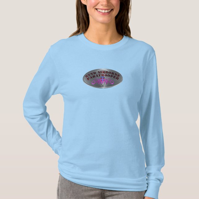 T-shirt 82e Parachutiste aéroporté Maman! (Devant)