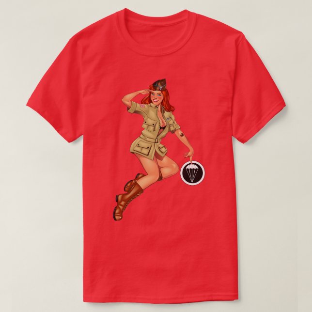 T-shirt 82e Pinup 508PIR (Design devant)